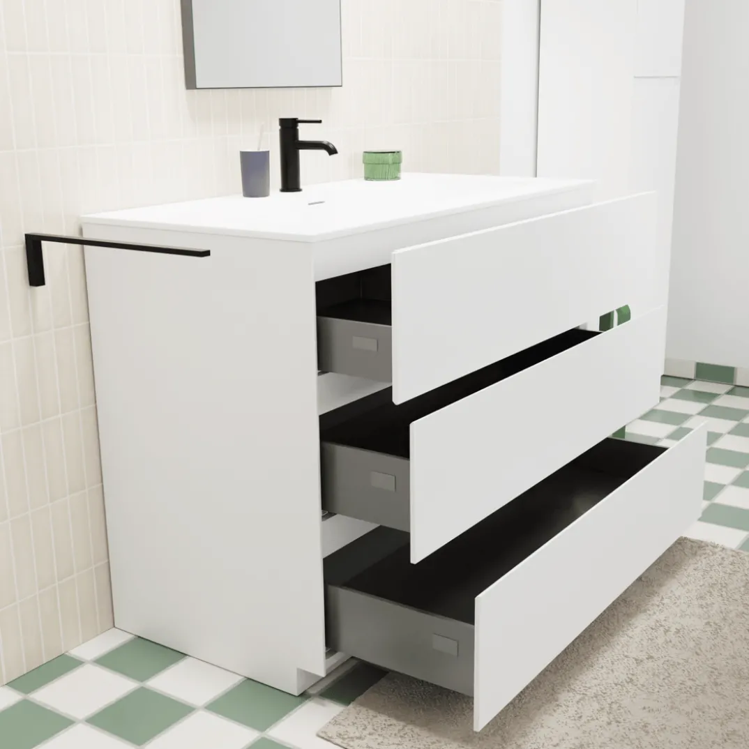 Storke Edge badkamermeubel met Mata wastafel