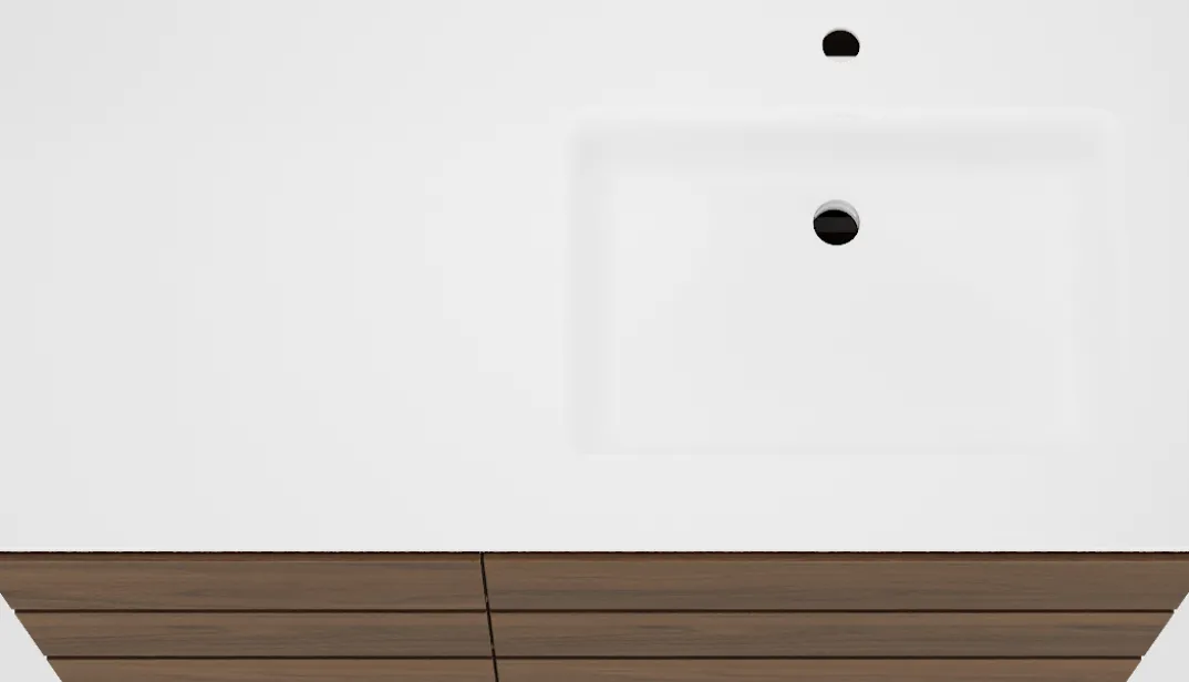 Storke Edge badkamermeubel met Bilia wastafel