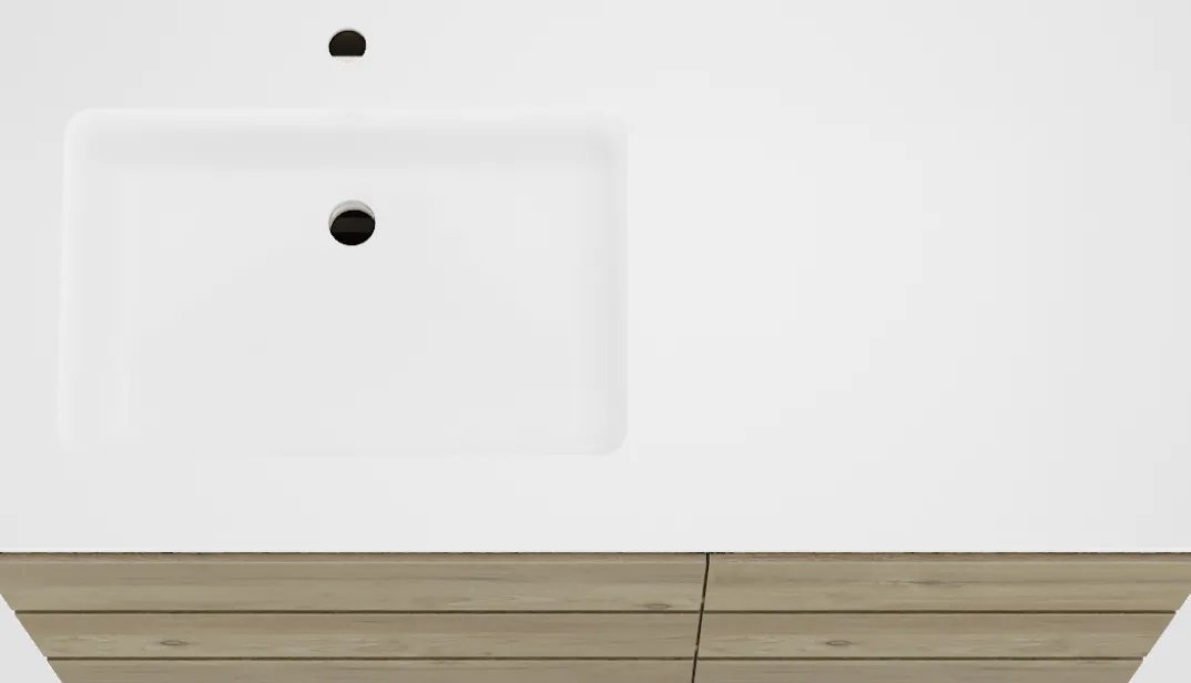 Storke Edge badkamermeubel met Bilia wastafel