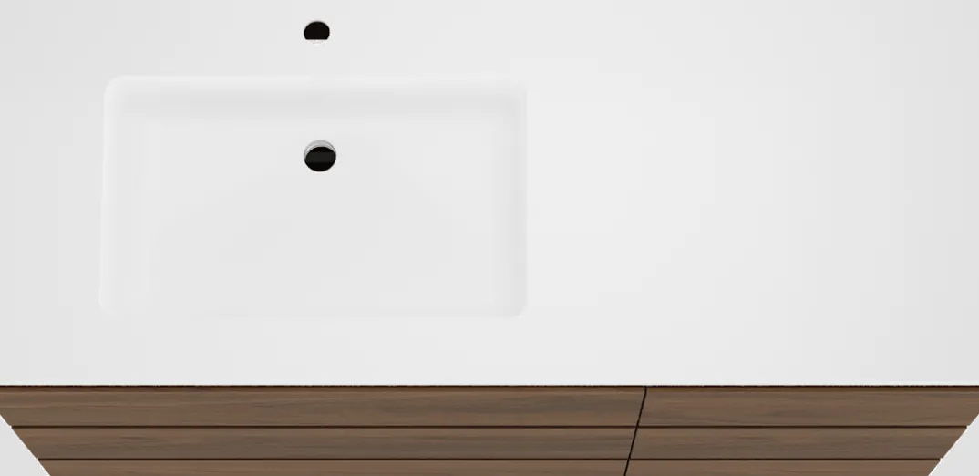 Storke Edge badkamermeubel met Bilia wastafel