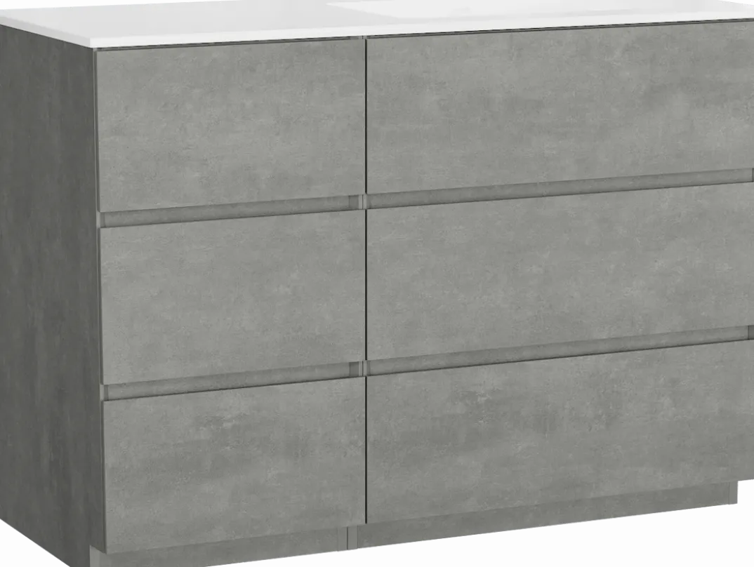 Storke Edge badkamermeubel met Bilia wastafel