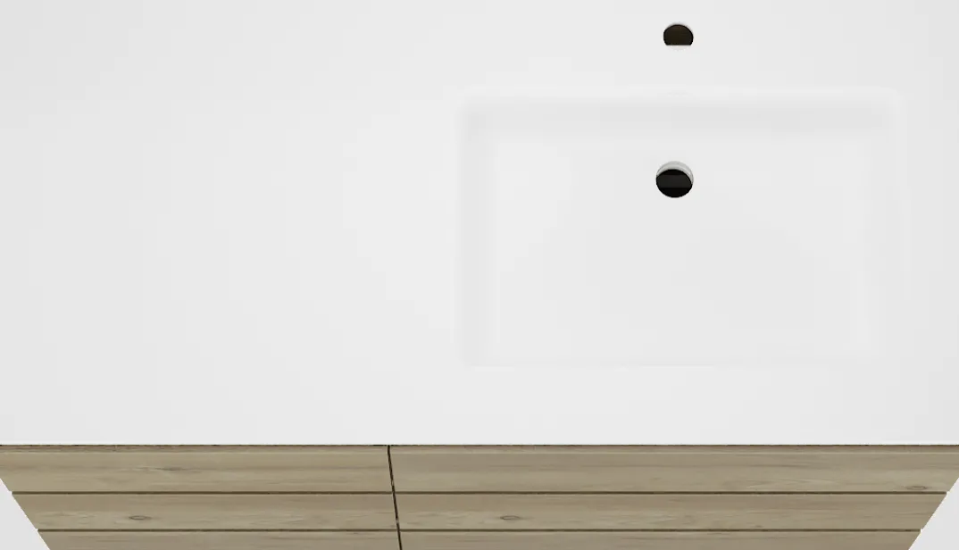 Storke Edge badkamermeubel met Bilia wastafel