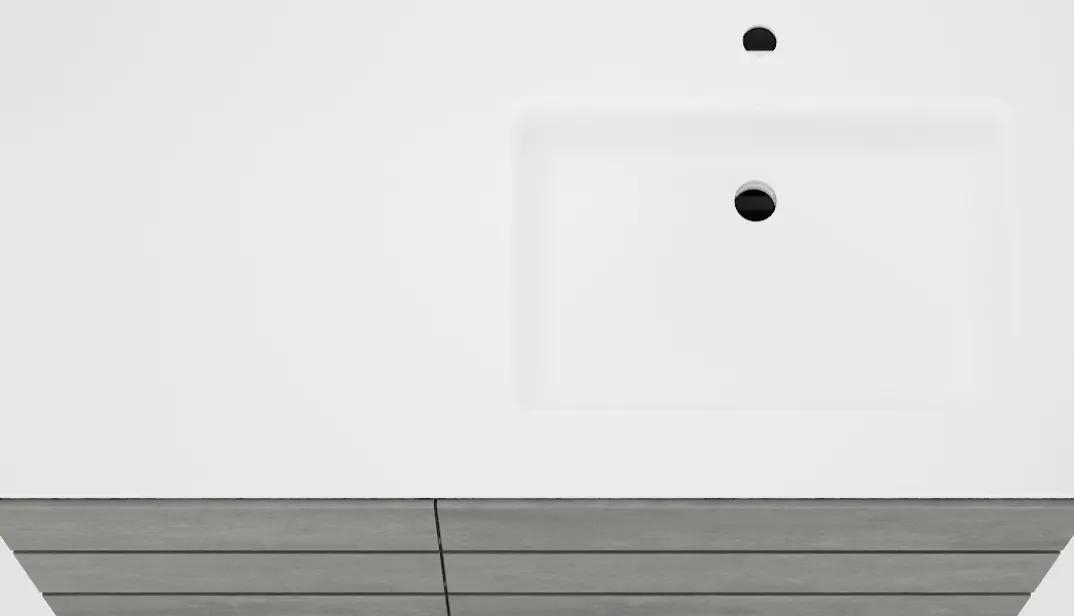 Storke Edge badkamermeubel met Bilia wastafel