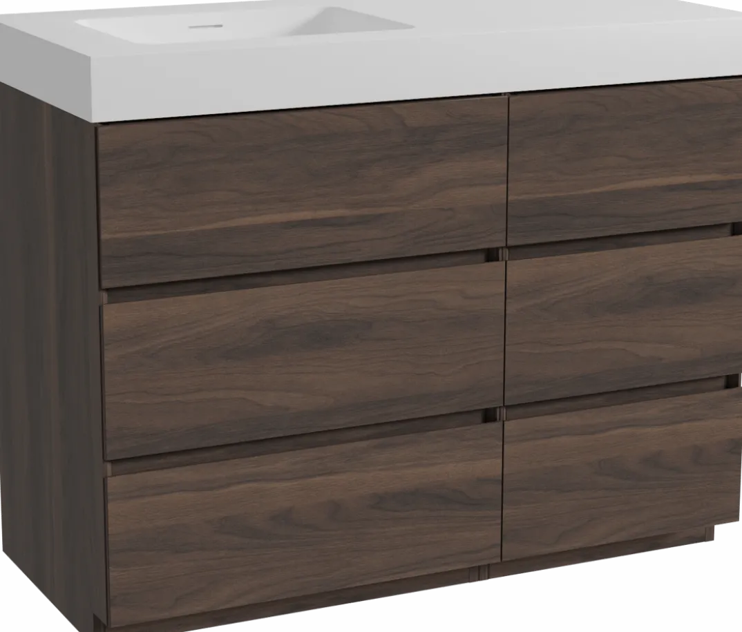 Storke Edge badkamermeubel met Mata High wastafel