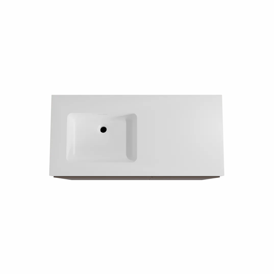 Storke Edge badkamermeubel met Mata High wastafel