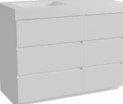 Storke Edge badkamermeubel met Mata High wastafel