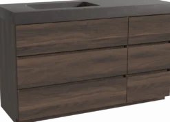 Storke Edge badkamermeubel met Scuro High wastafel