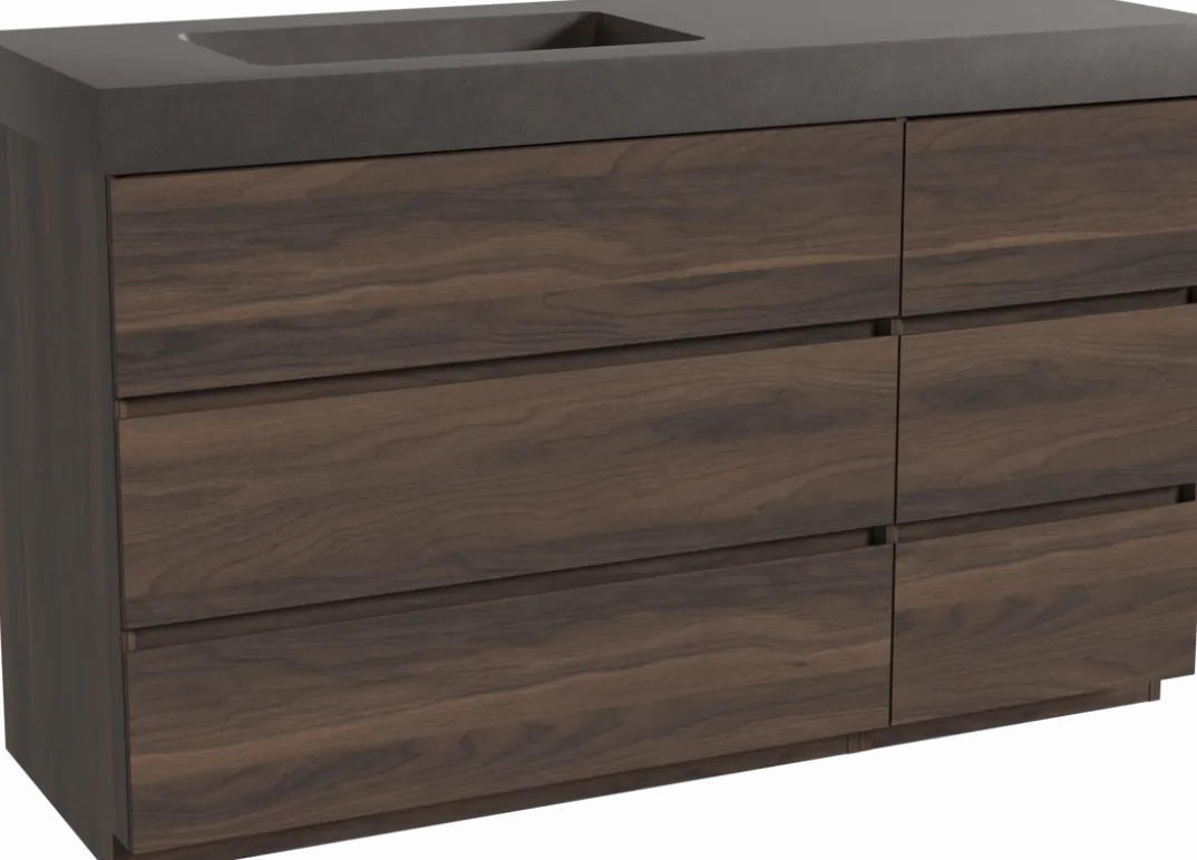 Storke Edge badkamermeubel met Scuro High wastafel