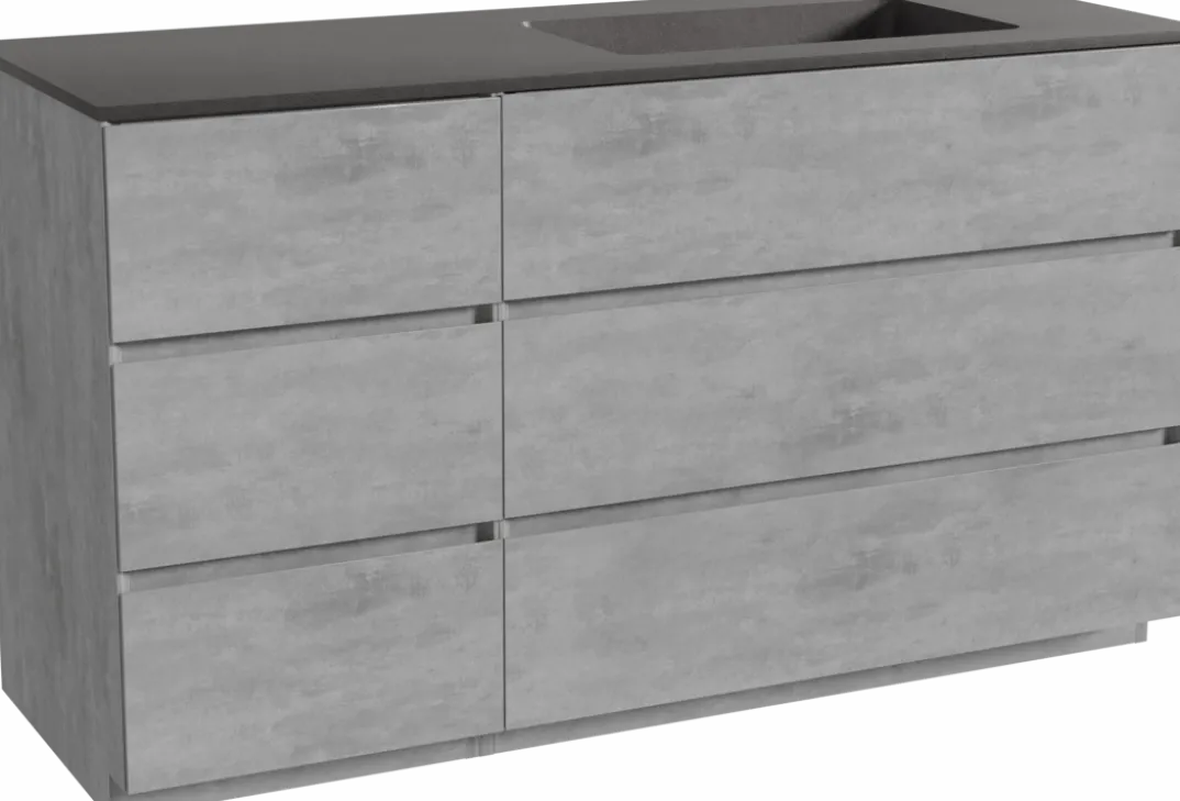 Storke Edge badkamermeubel met Scuro wastafel