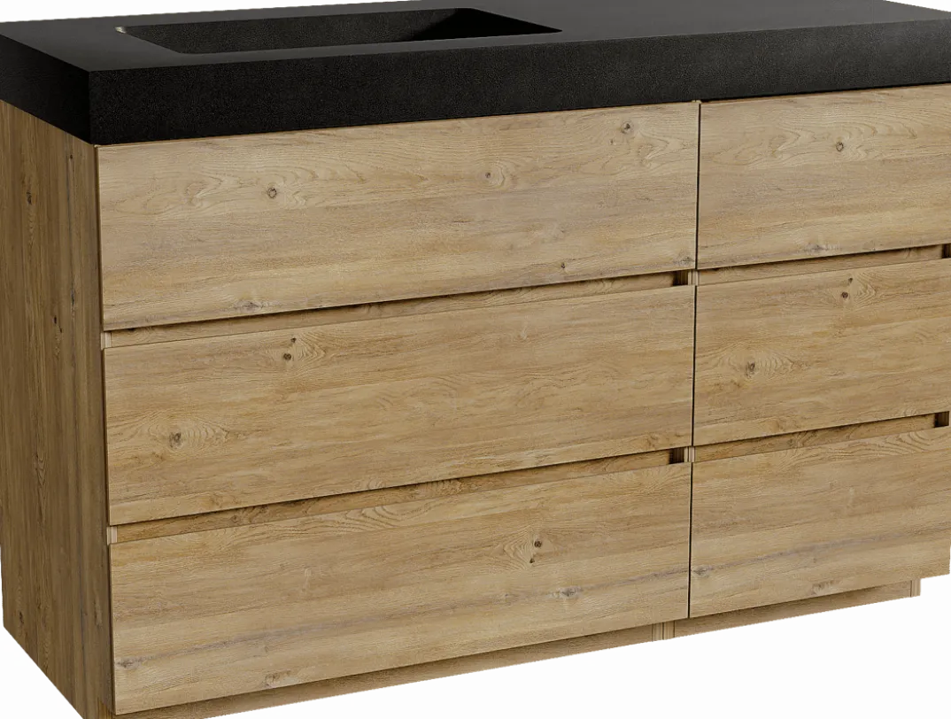 Storke Edge badkamermeubel met Scuro High wastafel