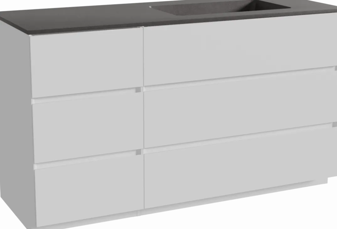 Storke Edge badkamermeubel met Scuro wastafel