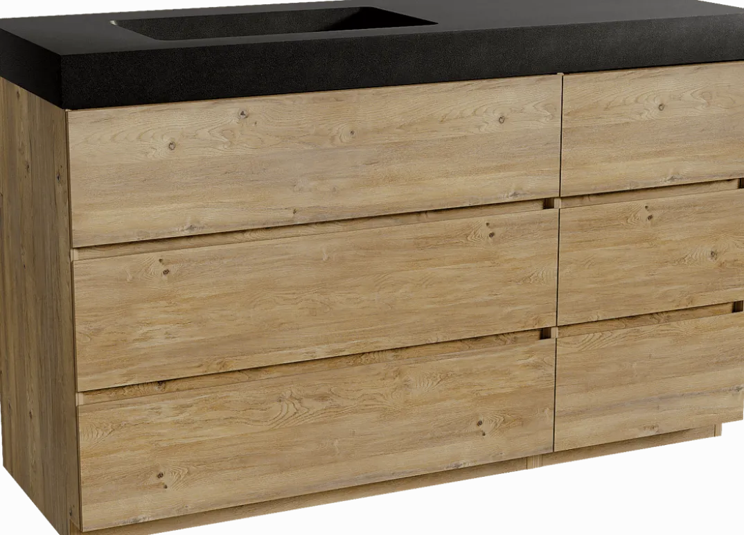 Storke Edge badkamermeubel met Scuro High wastafel