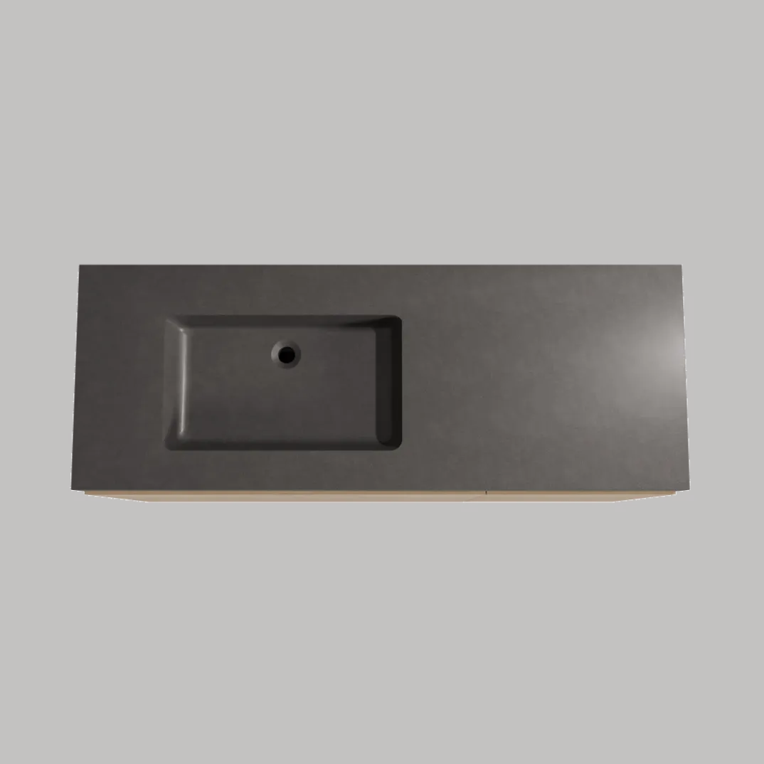 Storke Edge badkamermeubel met Scuro High wastafel