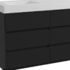 Storke Edge badkamermeubel met Mata High wastafel