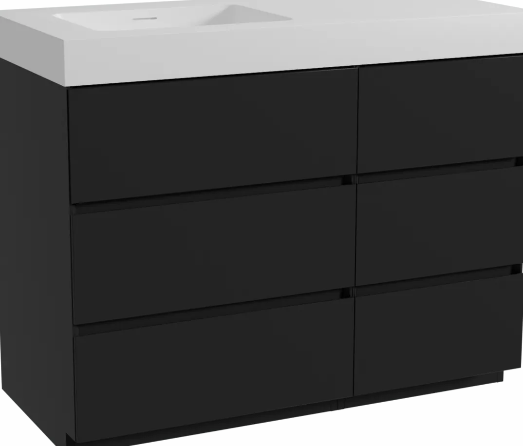 Storke Edge badkamermeubel met Mata High wastafel
