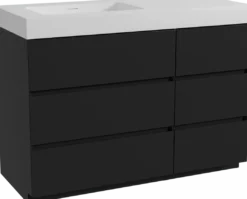 Storke Edge badkamermeubel met Mata High wastafel