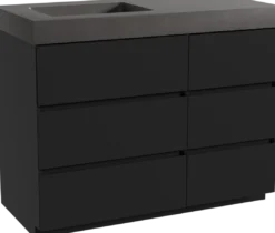 Storke Edge badkamermeubel met Scuro High wastafel