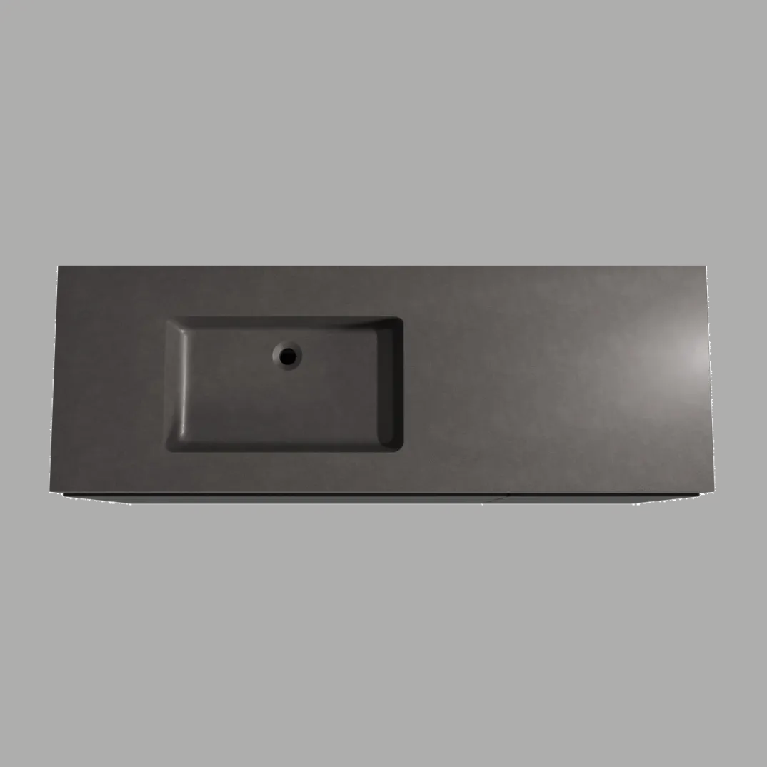 Storke Edge badkamermeubel met Scuro High wastafel