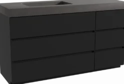 Storke Edge badkamermeubel met Scuro High wastafel