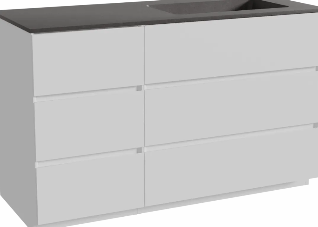Storke Edge badkamermeubel met Scuro wastafel
