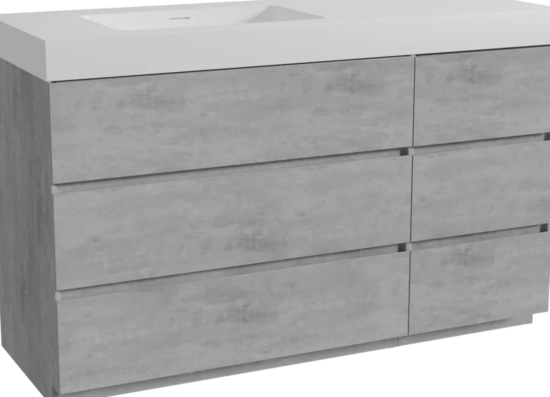Storke Edge badkamermeubel met Mata High wastafel