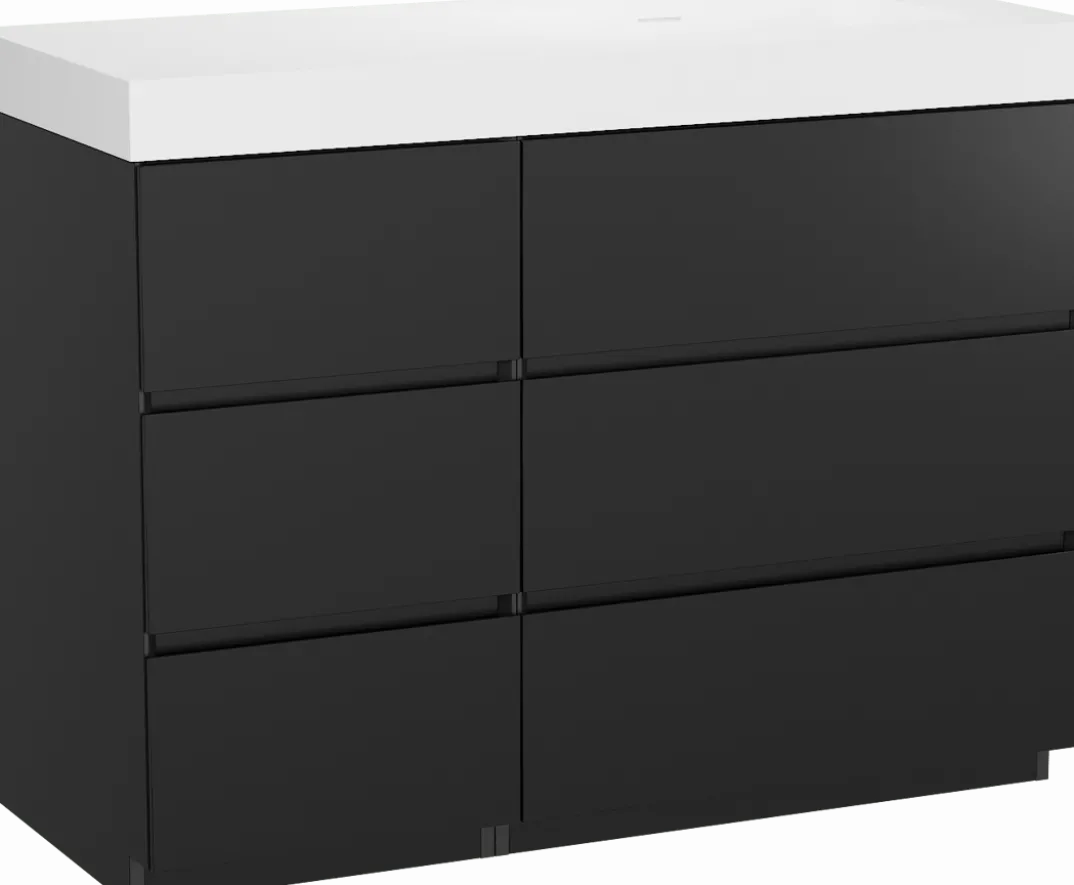 Storke Edge badkamermeubel met Mata High wastafel