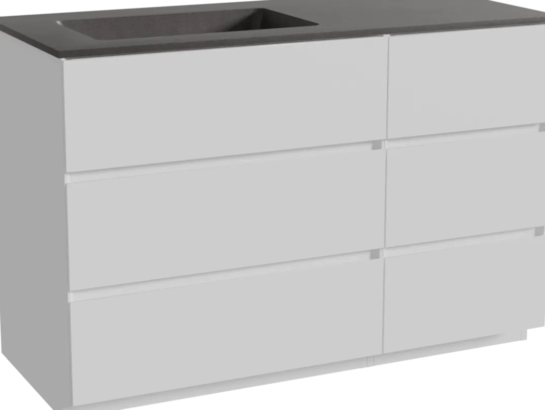 Storke Edge badkamermeubel met Scuro wastafel