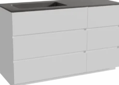 Storke Edge badkamermeubel met Scuro wastafel