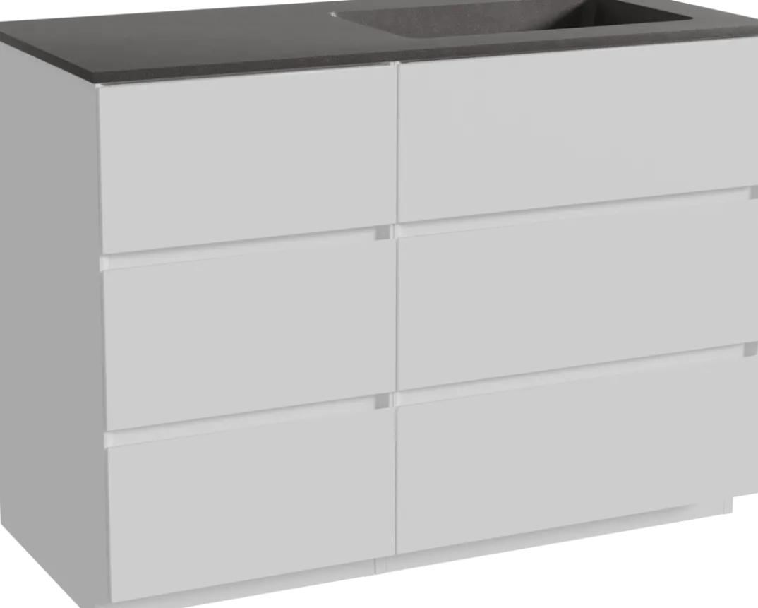 Storke Edge badkamermeubel met Scuro wastafel