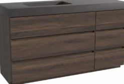 Storke Edge badkamermeubel met Scuro High wastafel