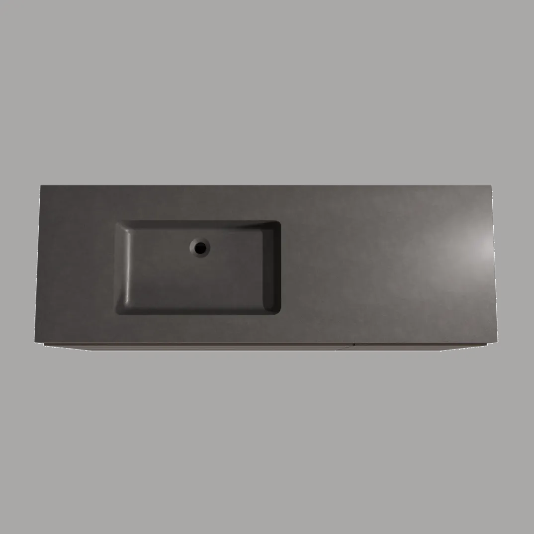 Storke Edge badkamermeubel met Scuro High wastafel