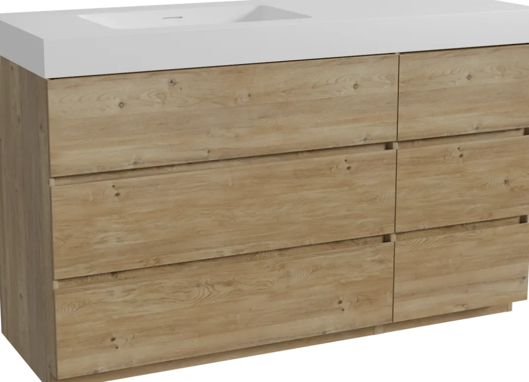 Storke Edge badkamermeubel met Mata High wastafel