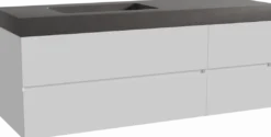 Storke Edge badkamermeubel met Scuro High wastafel