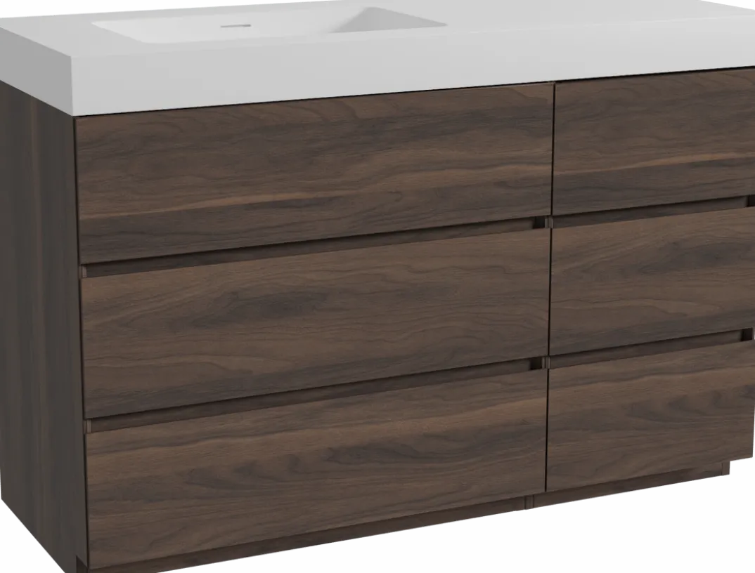 Storke Edge badkamermeubel met Mata High wastafel
