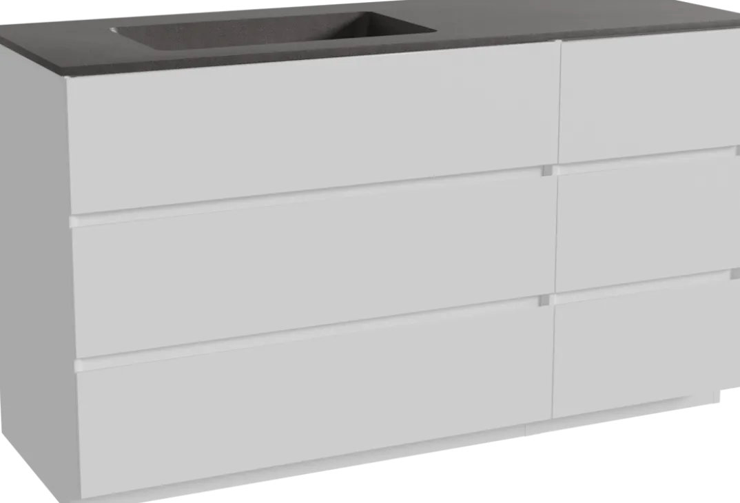 Storke Edge badkamermeubel met Scuro wastafel