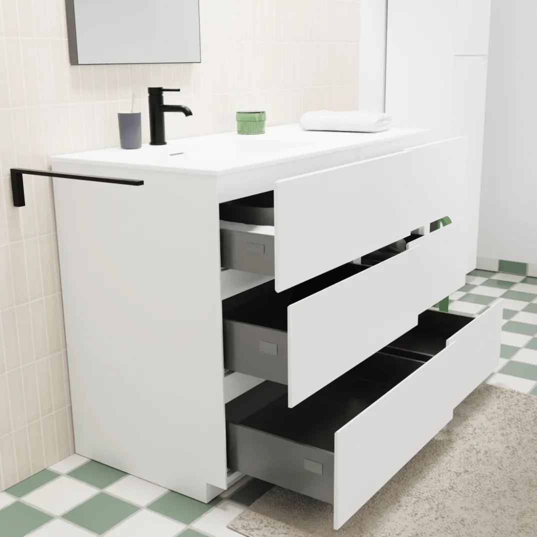 Storke Edge badkamermeubel met Mata wastafel