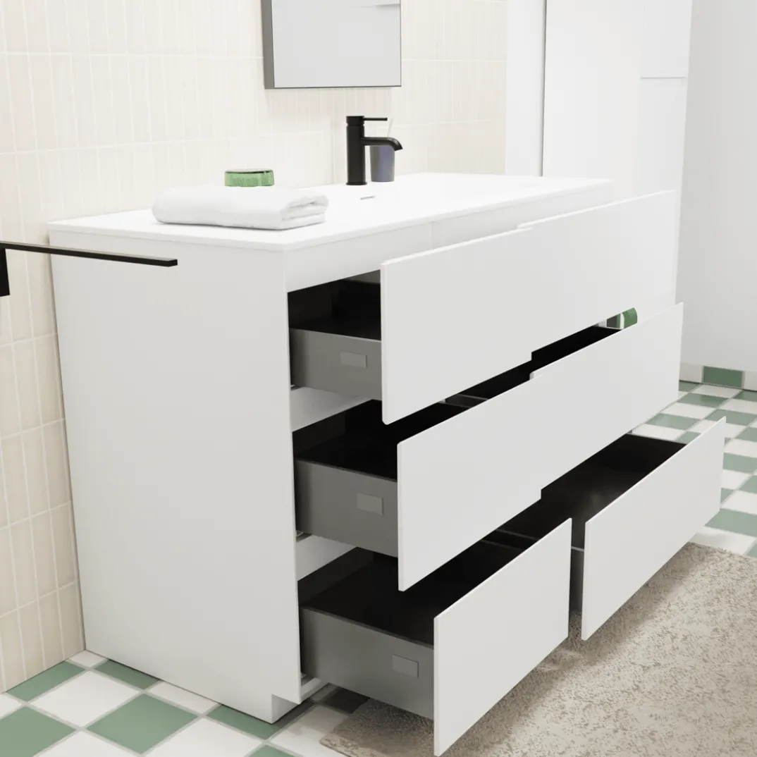 Storke Edge badkamermeubel met Mata wastafel