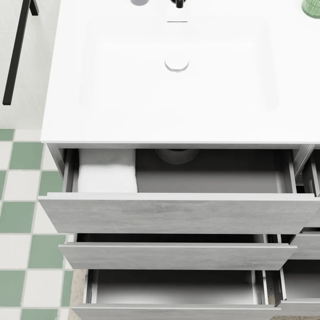 Storke Edge badkamermeubel met Mata wastafel