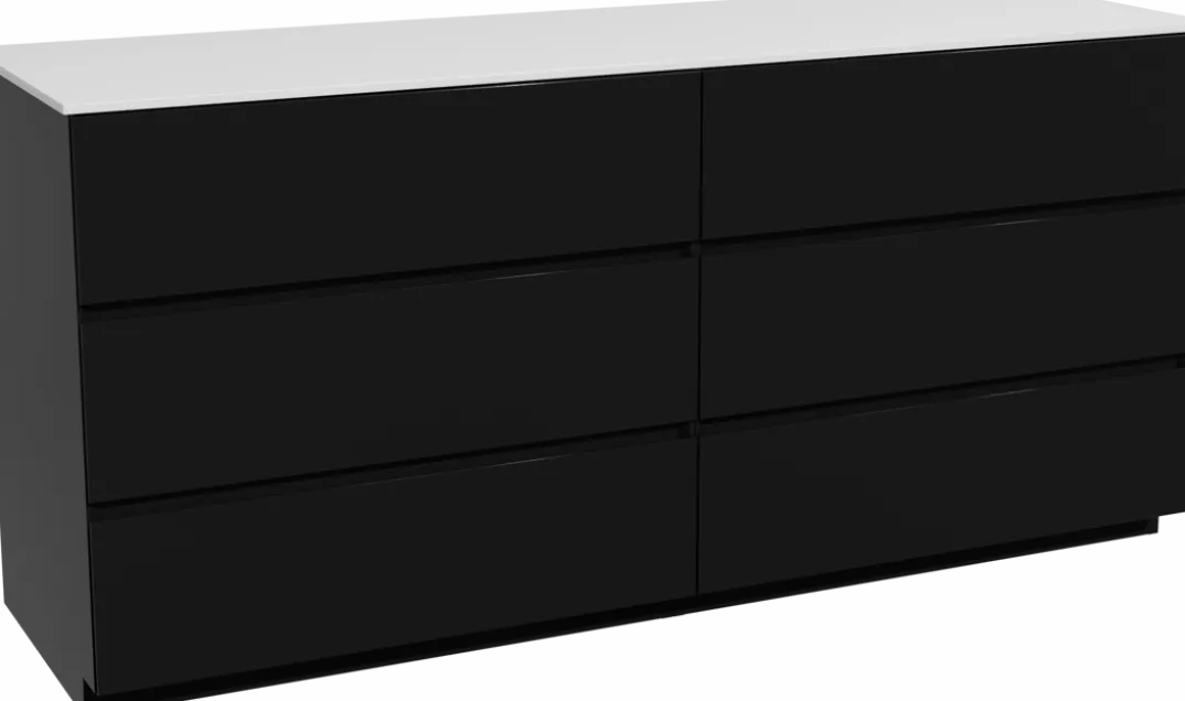 Storke Edge badkamermeubel met Tavola wastafelblad voor waskom(men)