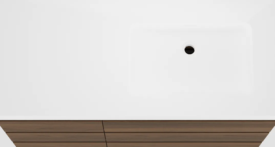 Storke Edge badkamermeubel met Mata High wastafel