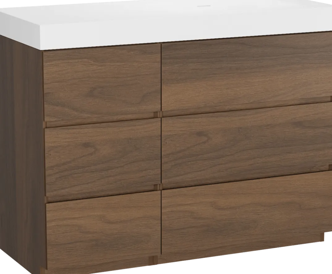 Storke Edge badkamermeubel met Mata High wastafel