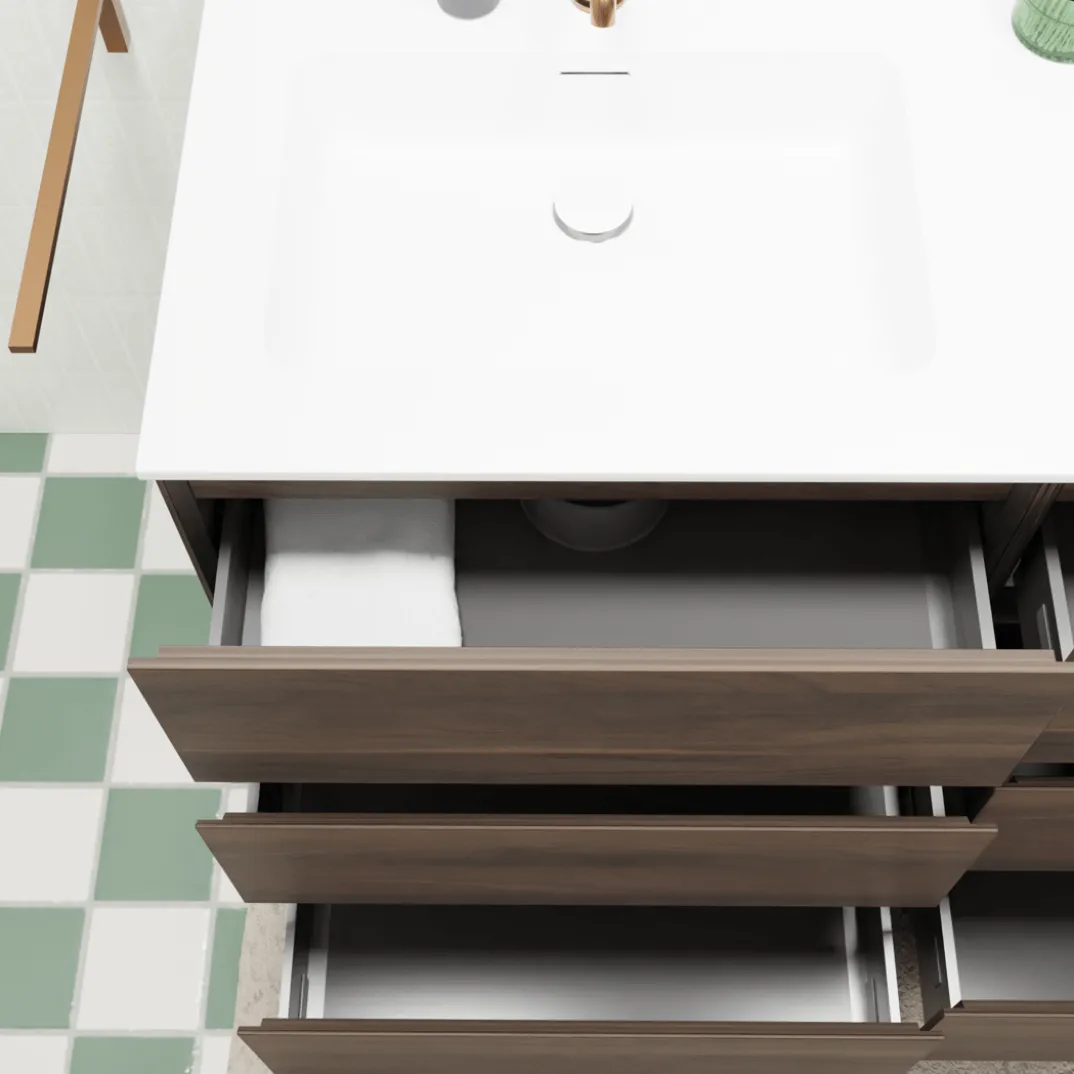 Storke Edge badkamermeubel met Mata wastafel