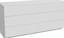 Storke Edge badkamermeubel met Tavola wastafelblad voor waskom(men)