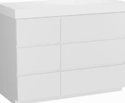 Storke Edge badkamermeubel met Mata High wastafel