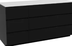 Storke Edge badkamermeubel met Tavola wastafelblad voor waskom(men)