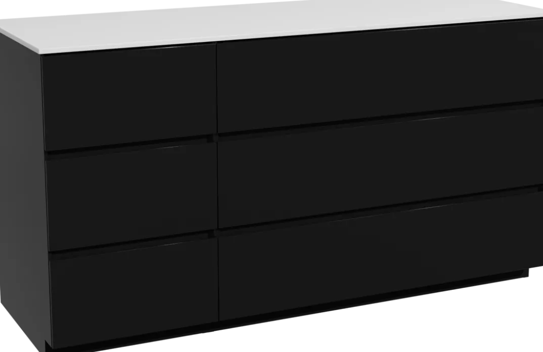 Storke Edge badkamermeubel met Tavola wastafelblad voor waskom(men)
