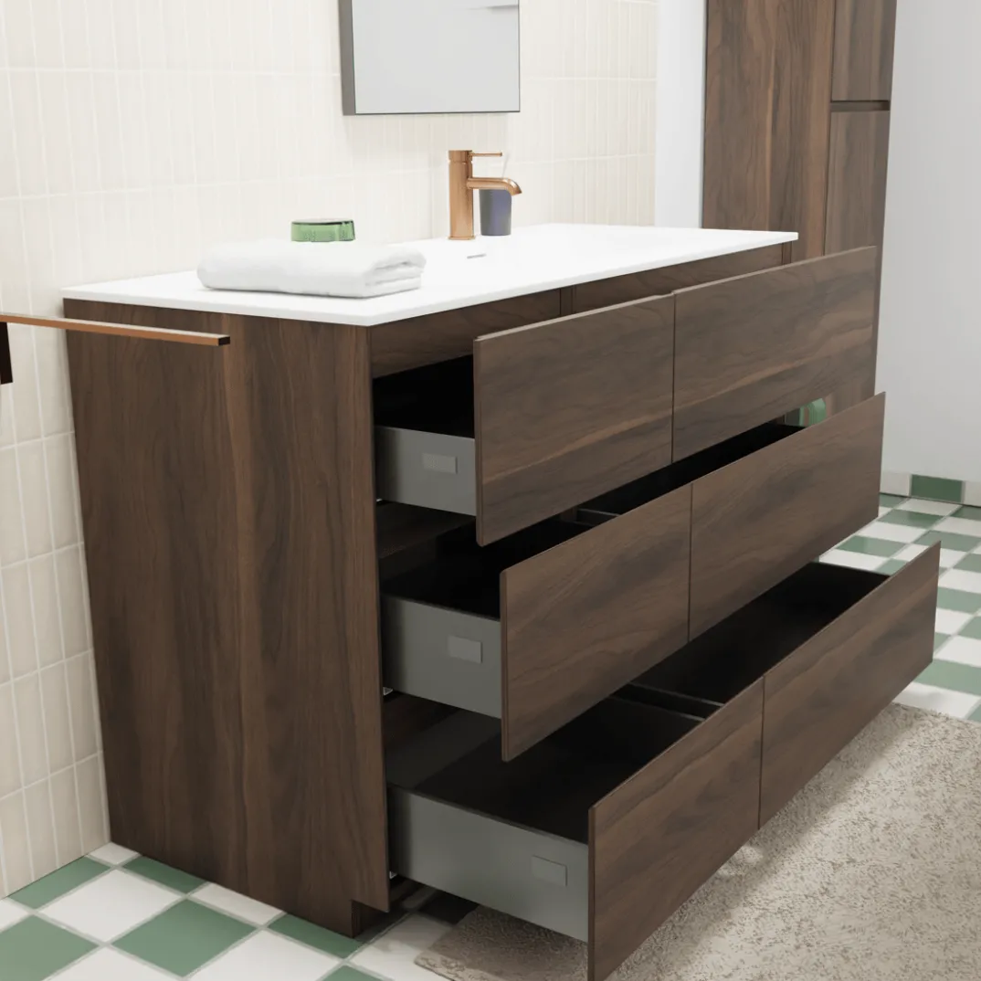 Storke Edge badkamermeubel met Mata wastafel