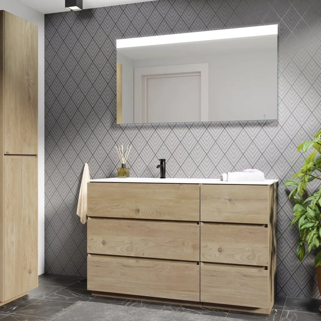 Storke Edge badkamermeubel met Mata wastafel