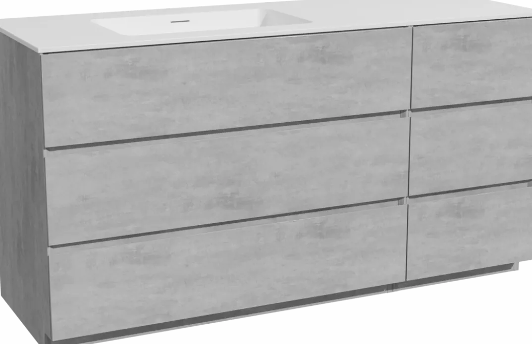 Storke Edge badkamermeubel met Mata wastafel