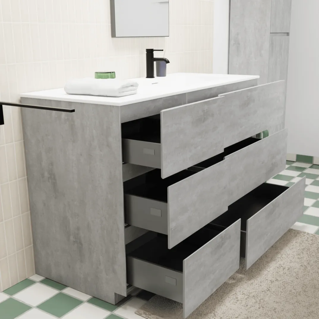 Storke Edge badkamermeubel met Mata wastafel